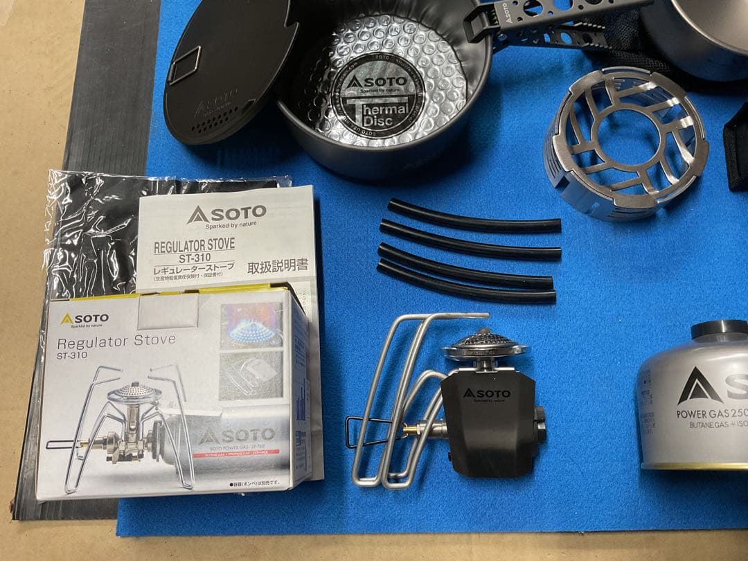SOTO新品クックシステム+新品ST-310+新品CSMicroバーナー他セット