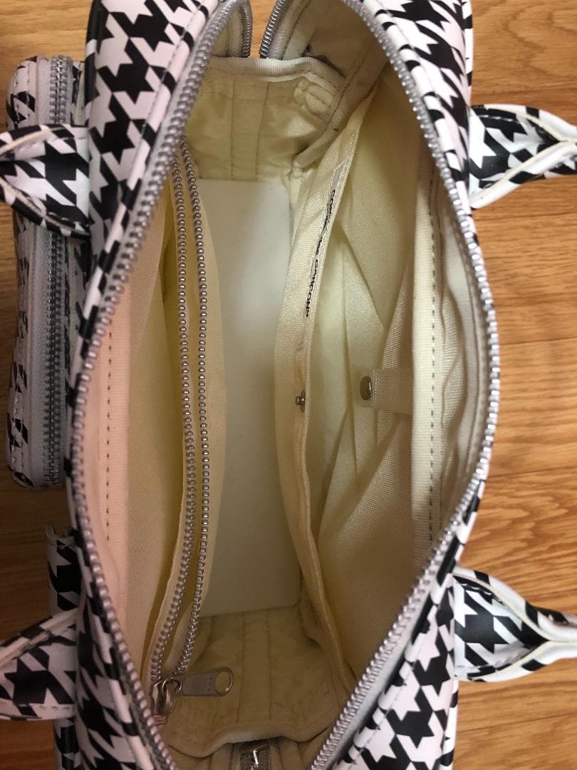 コムデギャルソン　千鳥柄　バッグ