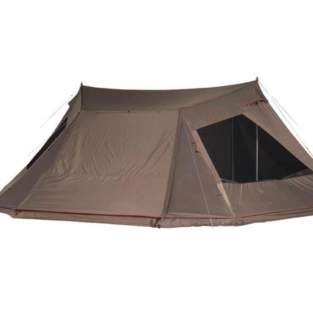 スノーピーク 65周年記念 ランドベース 6 Pro. グレー ポール付き