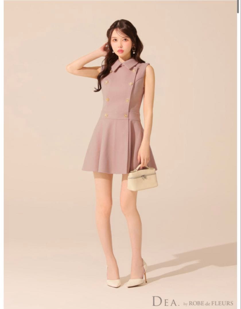 sugar DEA.by ROBE de FLEURSキャバドレス ピンク S