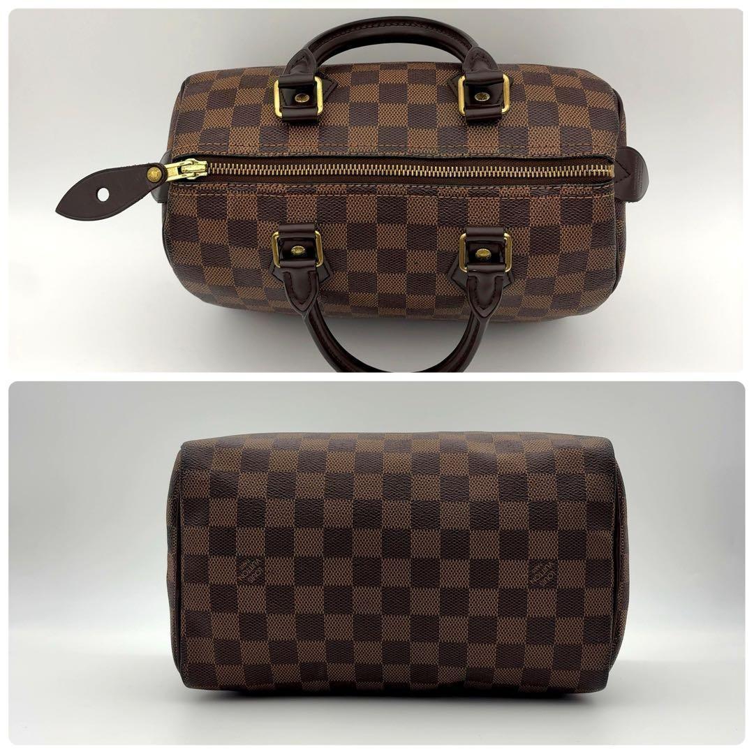 山娘　新型★ショルダーベルト付★ルイヴィトン ダミエ スピーディ25