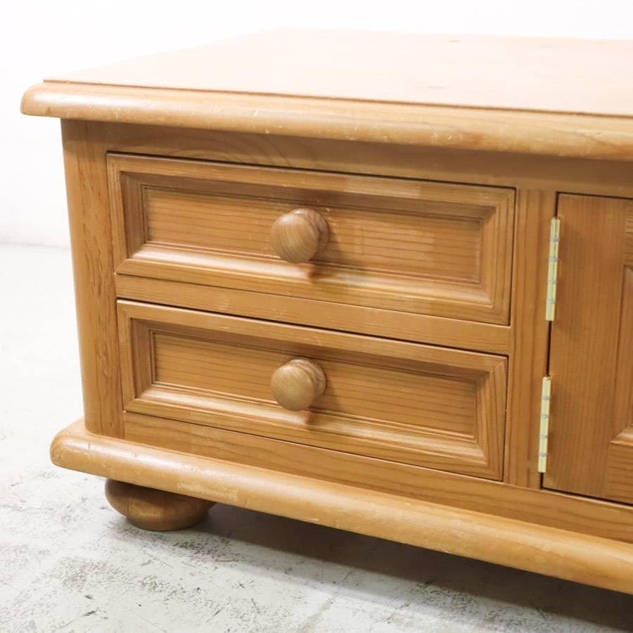 RUSTIC TWENTY SEVEN パイン材 ローボード 100cm TV台