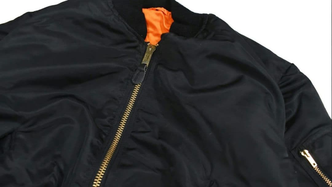 Deadstock Winfield MA-1Black　DAMAGEDONE