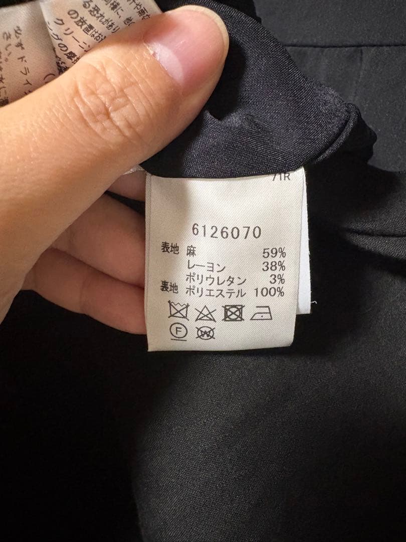 ルネ　リネンワンピース　38