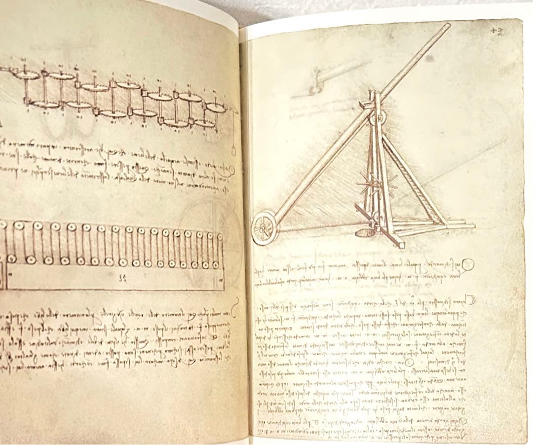絶版 稀少本 レオナルド・ダ・ヴィンチ 『マドリッド手稿』 岩波書店 全5巻組