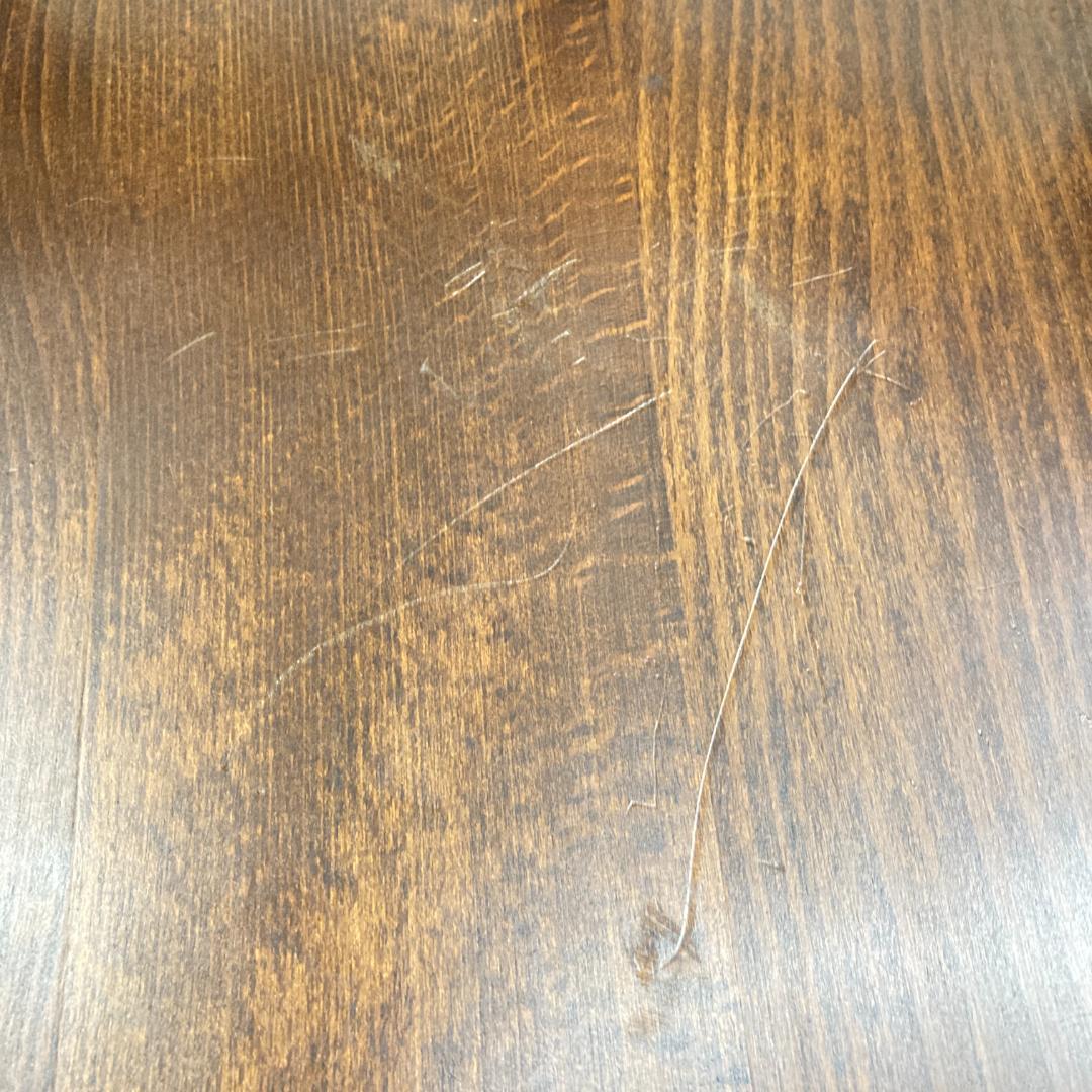 【飛騨産業】キツツキ　アームチェア　ダイニングチェア　椅子　木製　A