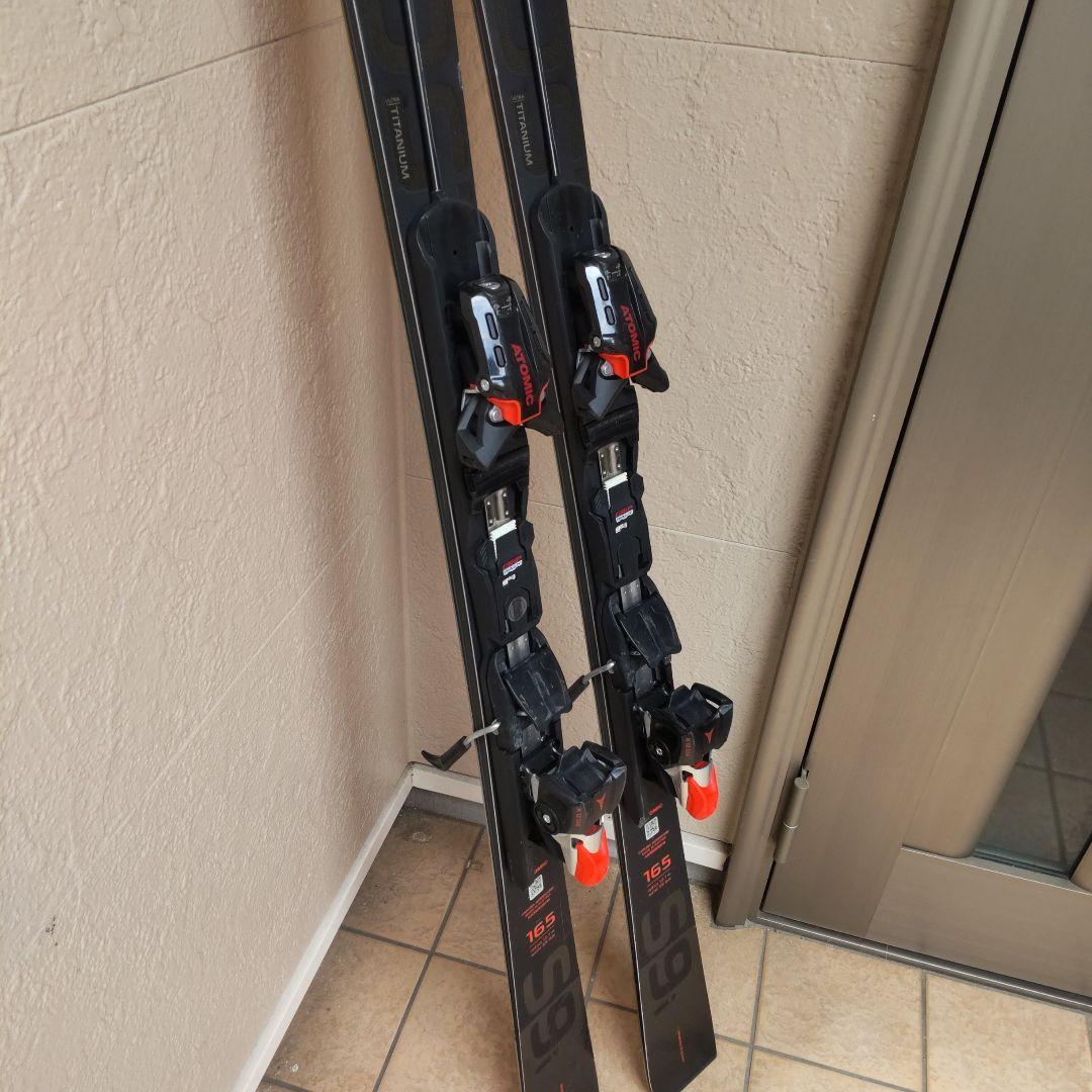 ATOMIC REDSTER S9i スキー 165cm ブラック/レッド