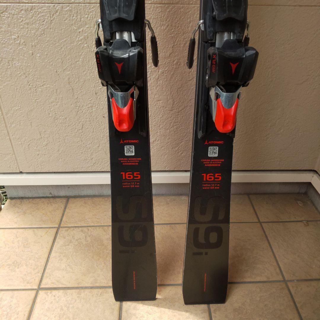 ATOMIC REDSTER S9i スキー 165cm ブラック/レッド