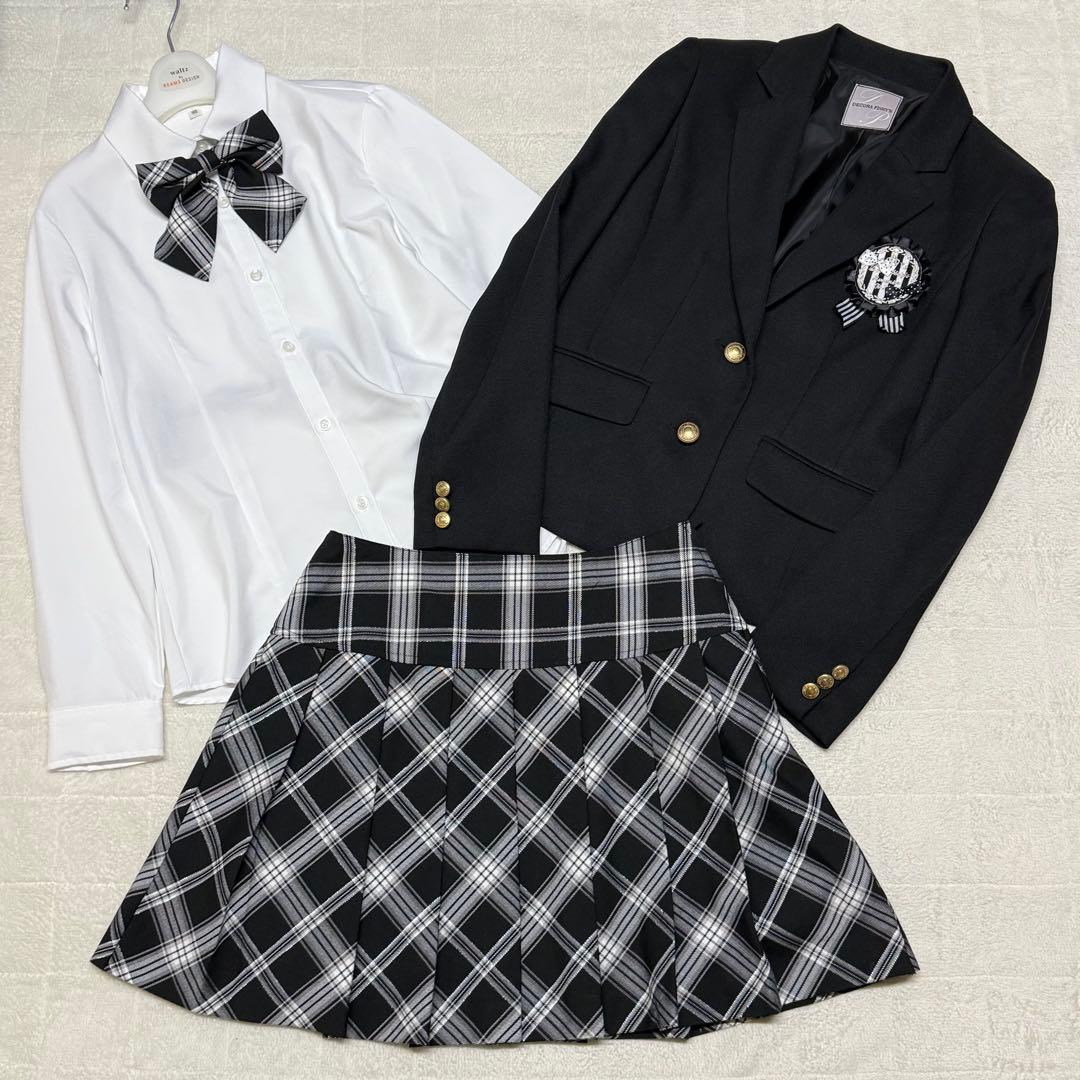 卒服　デコラピンキーズ 卒業入学式　フォーマルセット　160 【匿名配送】