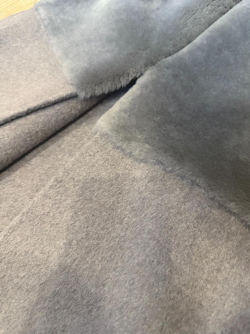 SALE❤️超美品 Sov. ソブ リアルムートンファー＆ロングジレ　sz36