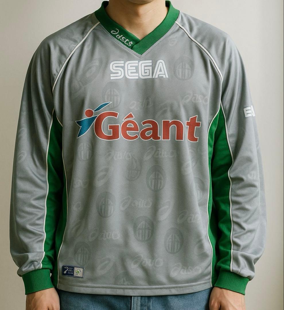 asics sega asse サンティエンヌ サッカー シャツ ユニフォーム