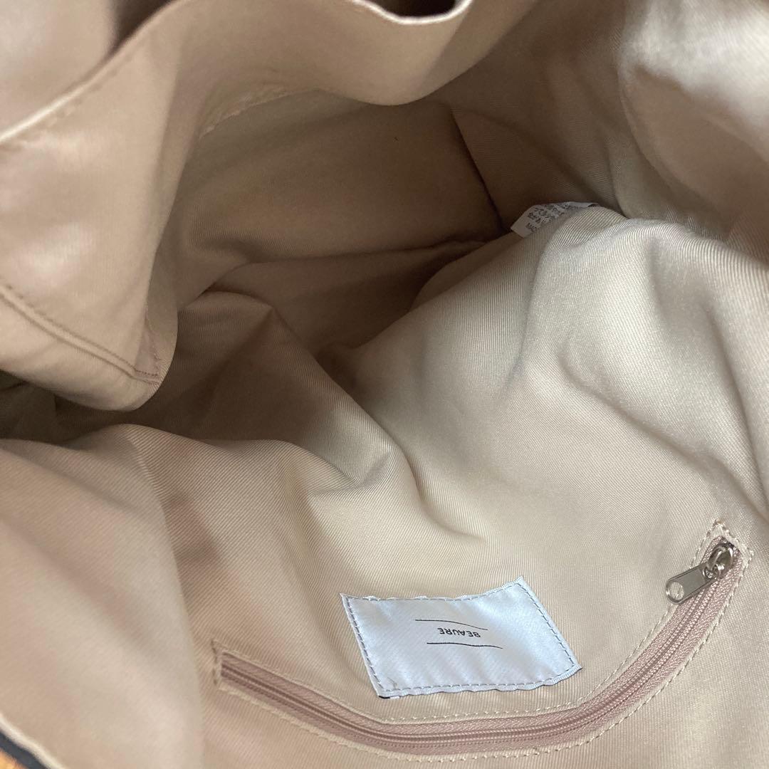 BEAURE × FREAK’S STORE ダブルハンドル2WAYトートバッグ