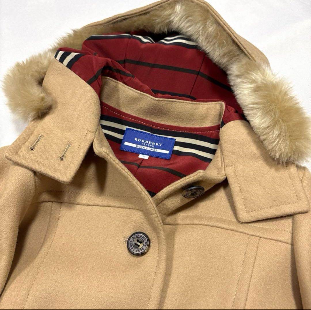 BURBERRY BLUE LABAL バーバリー ノバチェック ハーフコート