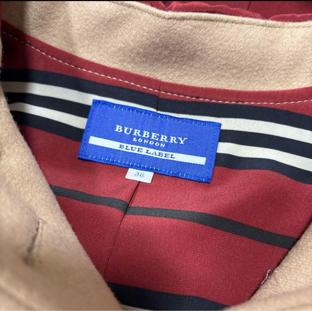 BURBERRY BLUE LABAL バーバリー ノバチェック ハーフコート