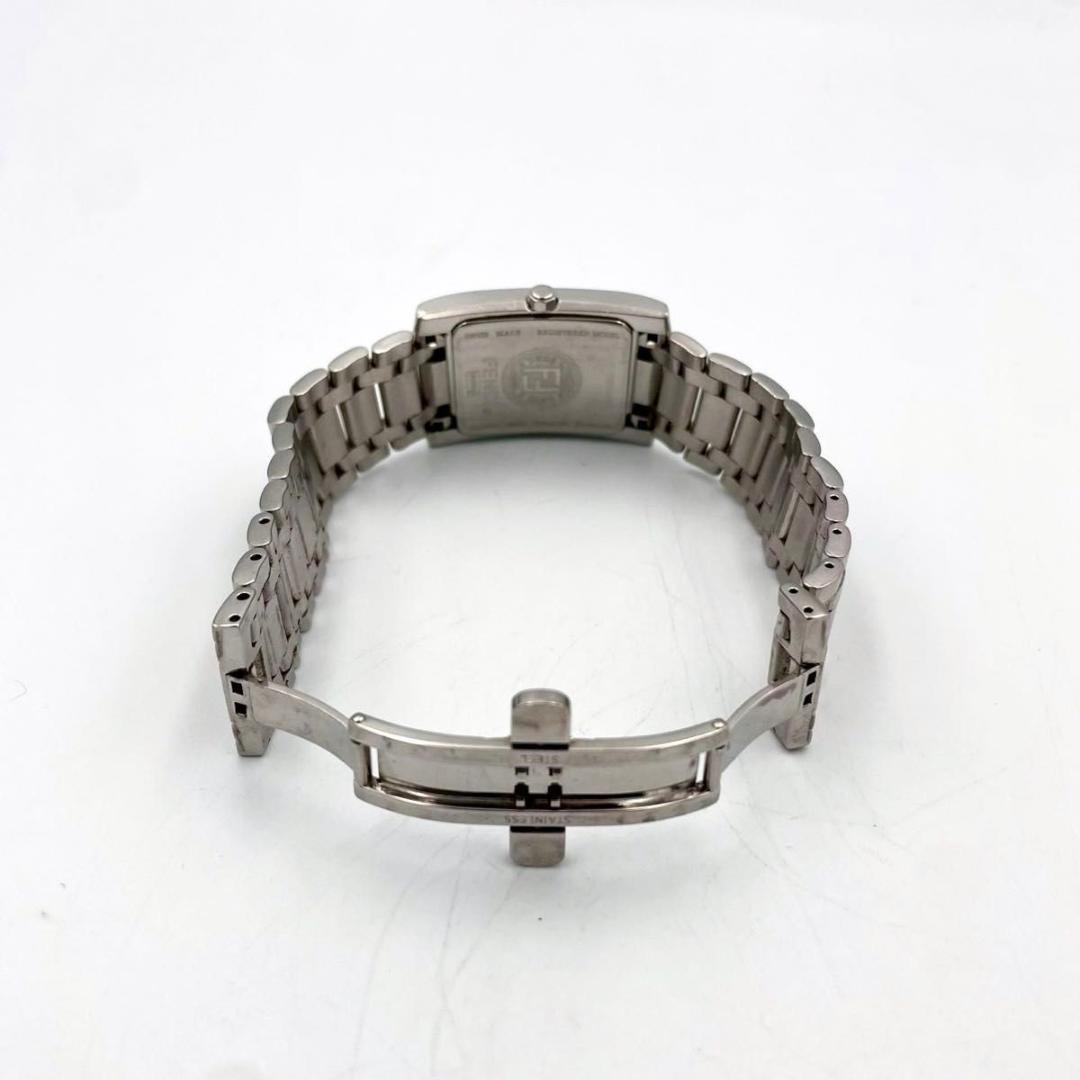 457 フェンディ 7000G 腕時計 スクエア ホワイト文字盤 スモセコ