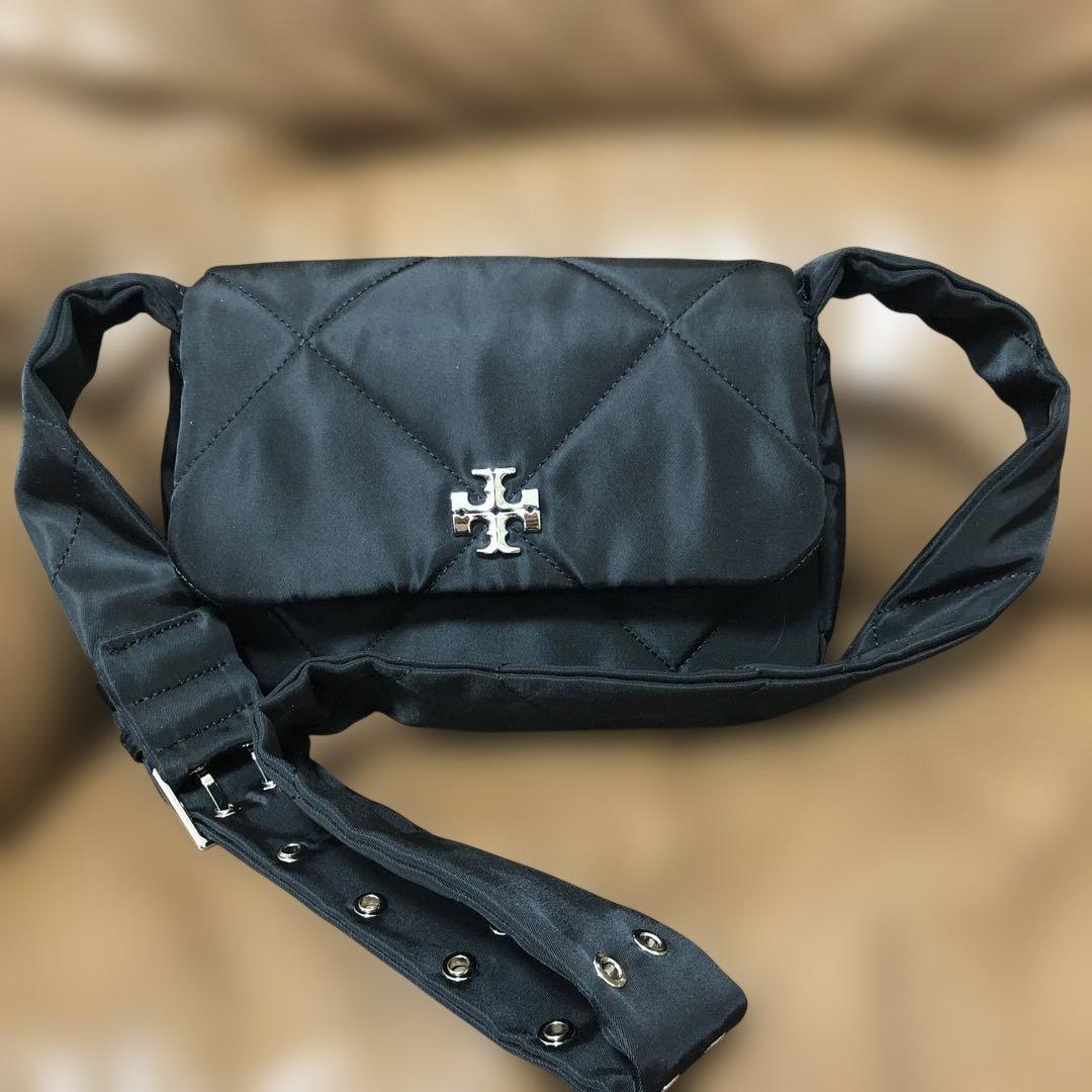 即決専用！トリーバーチ　ブラック ナイロン　ショルダーバッグ