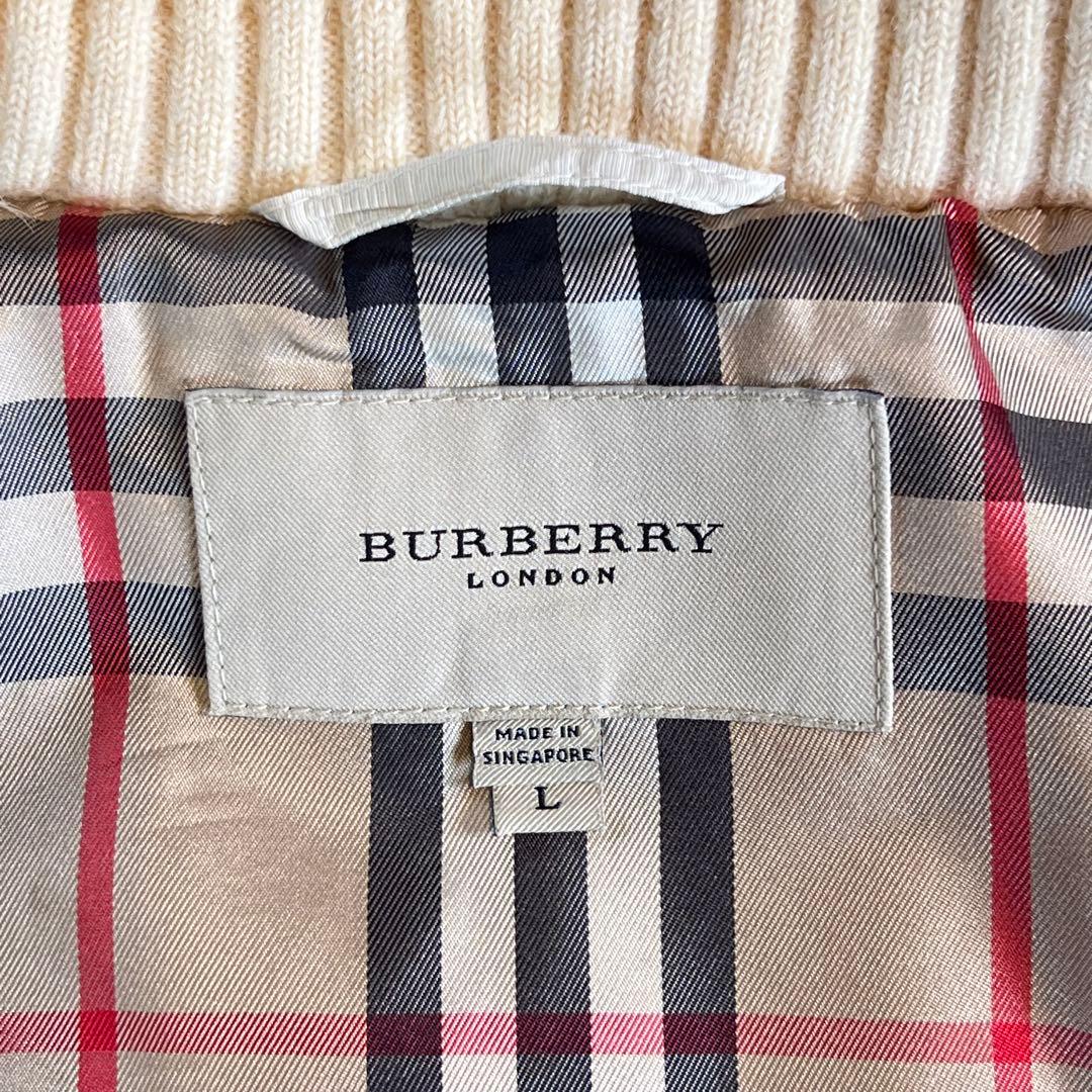 レア！【BURBERRY バーバリー】 ダウンベスト ノバチェック ユニセックス