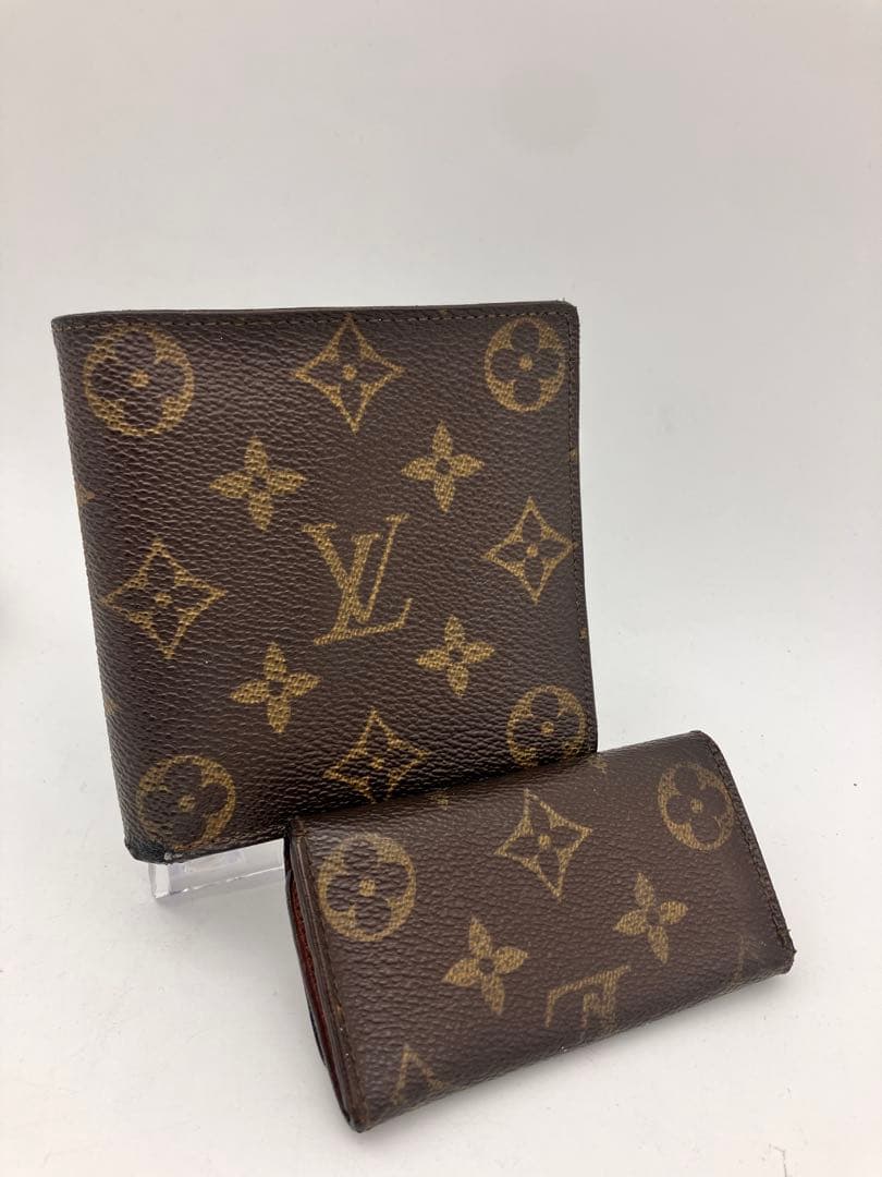 ルイヴィトン ポルトフォイユ・マルコ 二つ折り財布 キーケース 2点セット