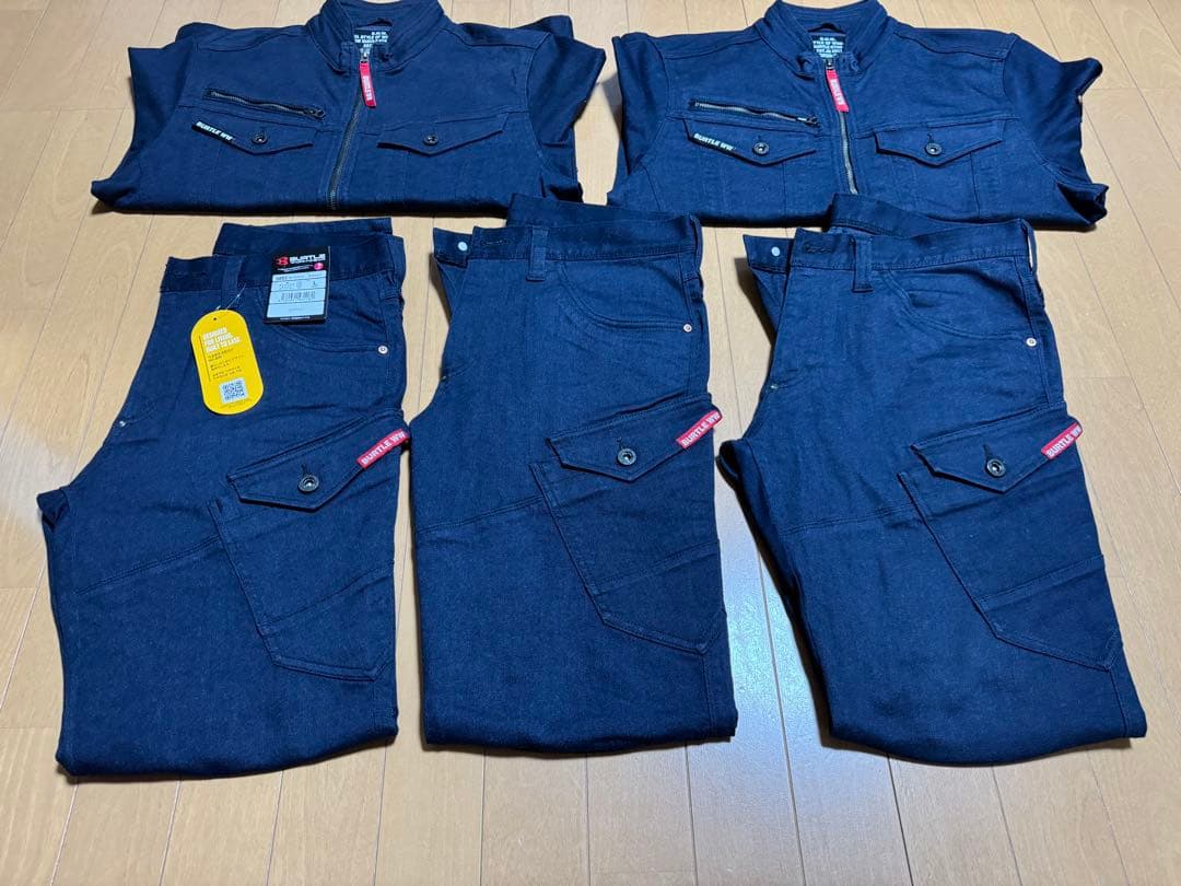 BURTLE バートル　ジャケット　パンツ　Lサイズ　5001 5002 新品