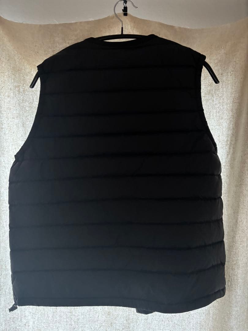 DANTON ブラック インナーダウンベスト サイズ36