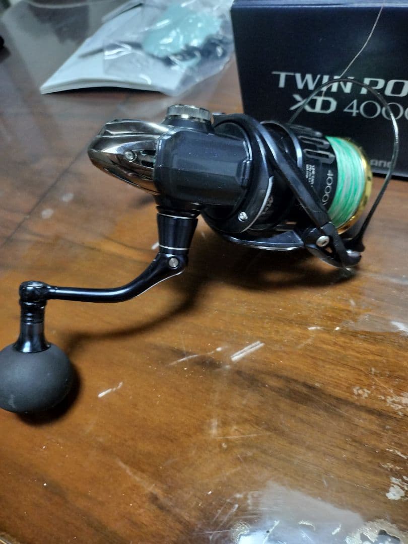 (夢屋スプール付き)17ツインパワー XD 4000XG スピニングリール