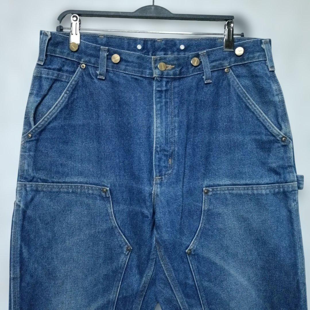【希少】Carhartt ダブルニー デニム B07 サイズ 34×30 廃盤