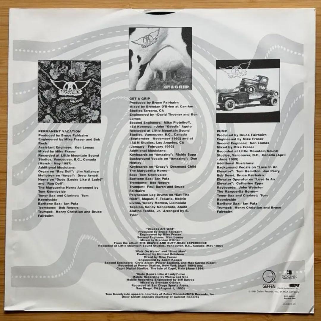 Aerosmith BIG ONES レコード 1994年