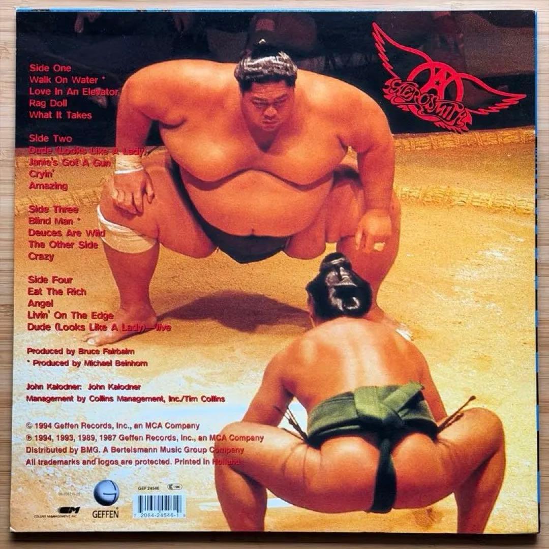 Aerosmith BIG ONES レコード 1994年