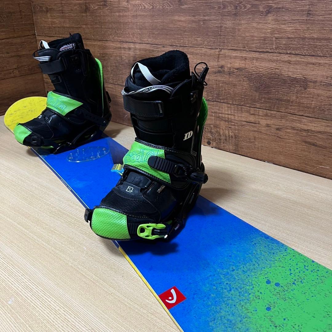 HEAD　DEELUXE メンズスノーボード 4点セット153cm メンテ済み