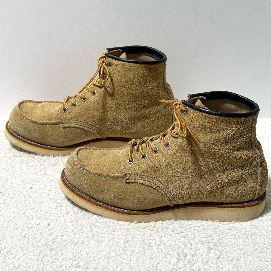 RED WING 8173 スエードモックトゥ 刺繍タグ 9E 27cm 90s