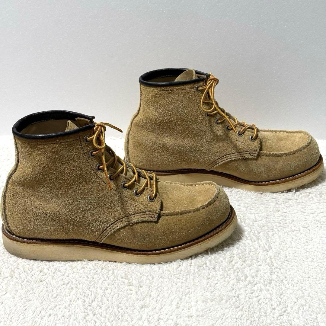 RED WING 8173 スエードモックトゥ 刺繍タグ 9E 27cm 90s