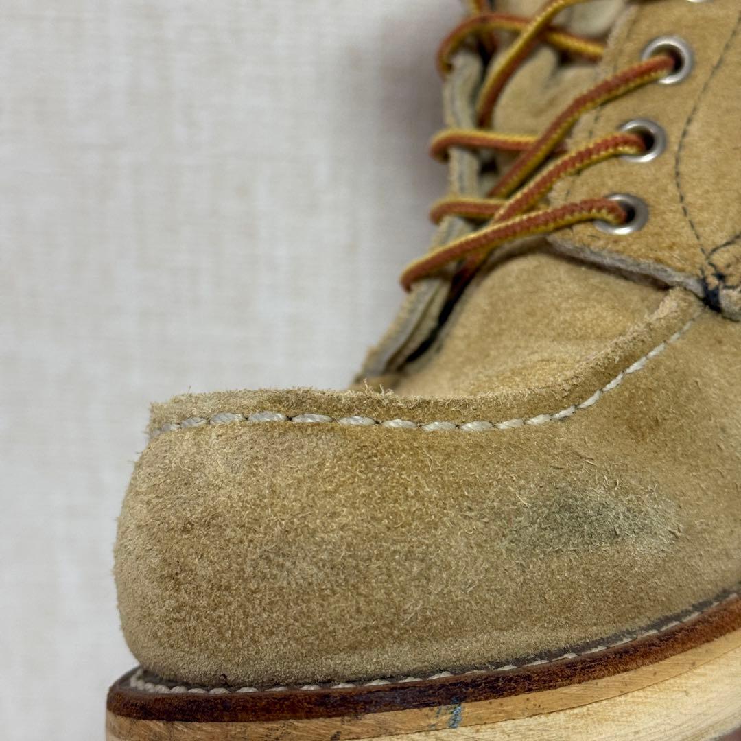RED WING 8173 スエードモックトゥ 刺繍タグ 9E 27cm 90s