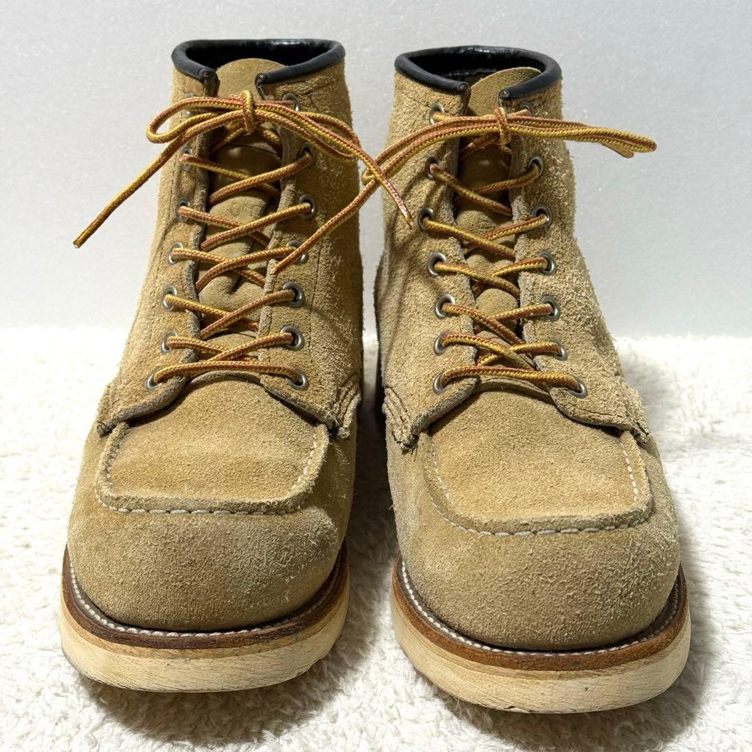 RED WING 8173 スエードモックトゥ 刺繍タグ 9E 27cm 90s