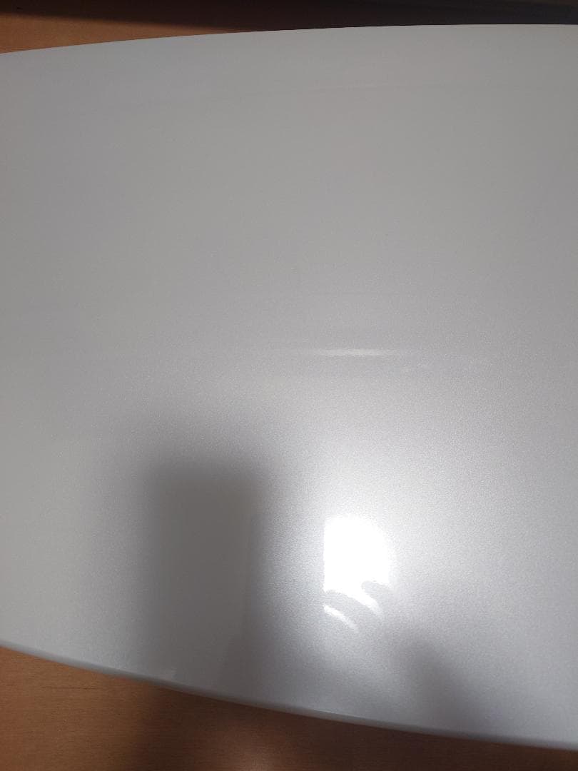 OZ純正美品80ハリアーZ新品ハイマウント付 ルーフスポイラーPホワイトP