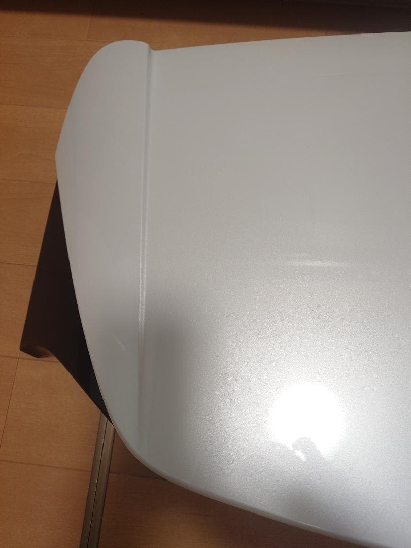 OZ純正美品80ハリアーZ新品ハイマウント付 ルーフスポイラーPホワイトP