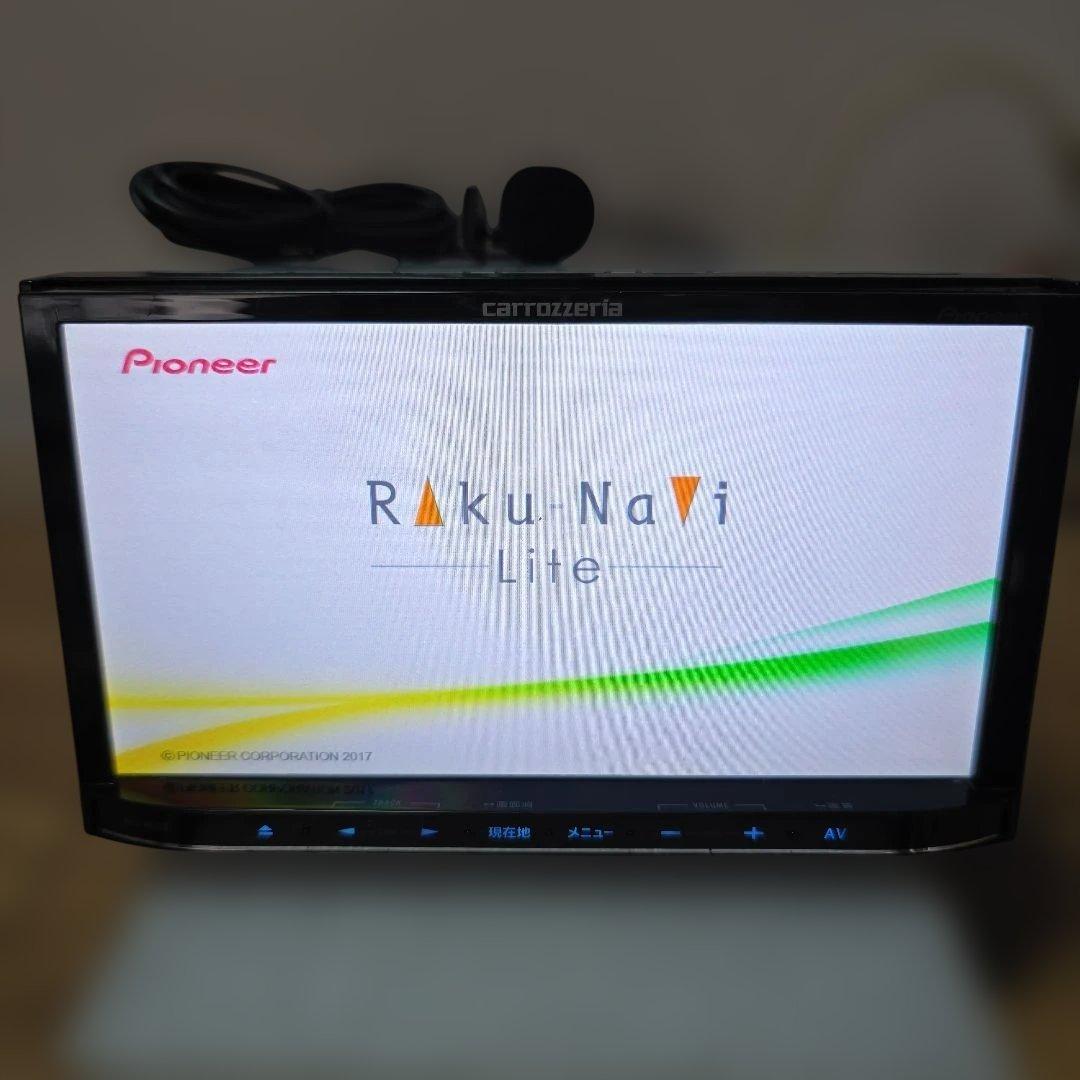 Pioneer 7インチ Bluetooth内蔵 フルセグ DVD カーナビ