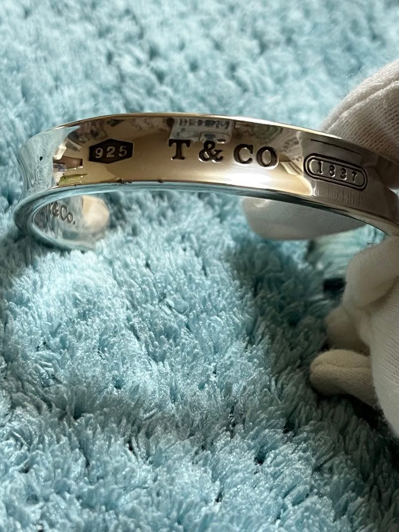 T & CO. 925シルバーバングル 1997年製 やや傷あり