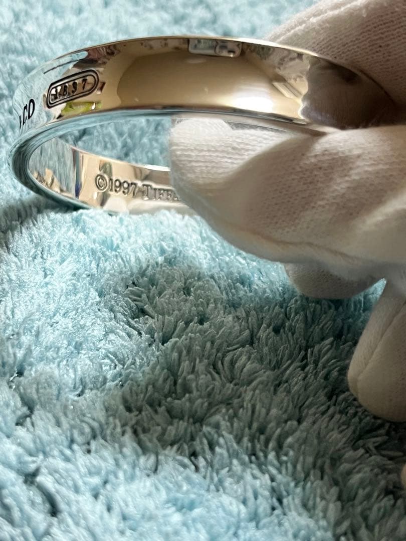 T & CO. 925シルバーバングル 1997年製 やや傷あり