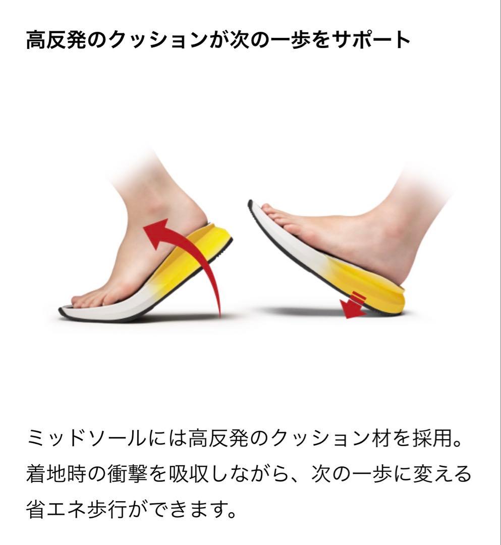 AKAISHI 163母趾楽ウォーキング 25cm ブラック