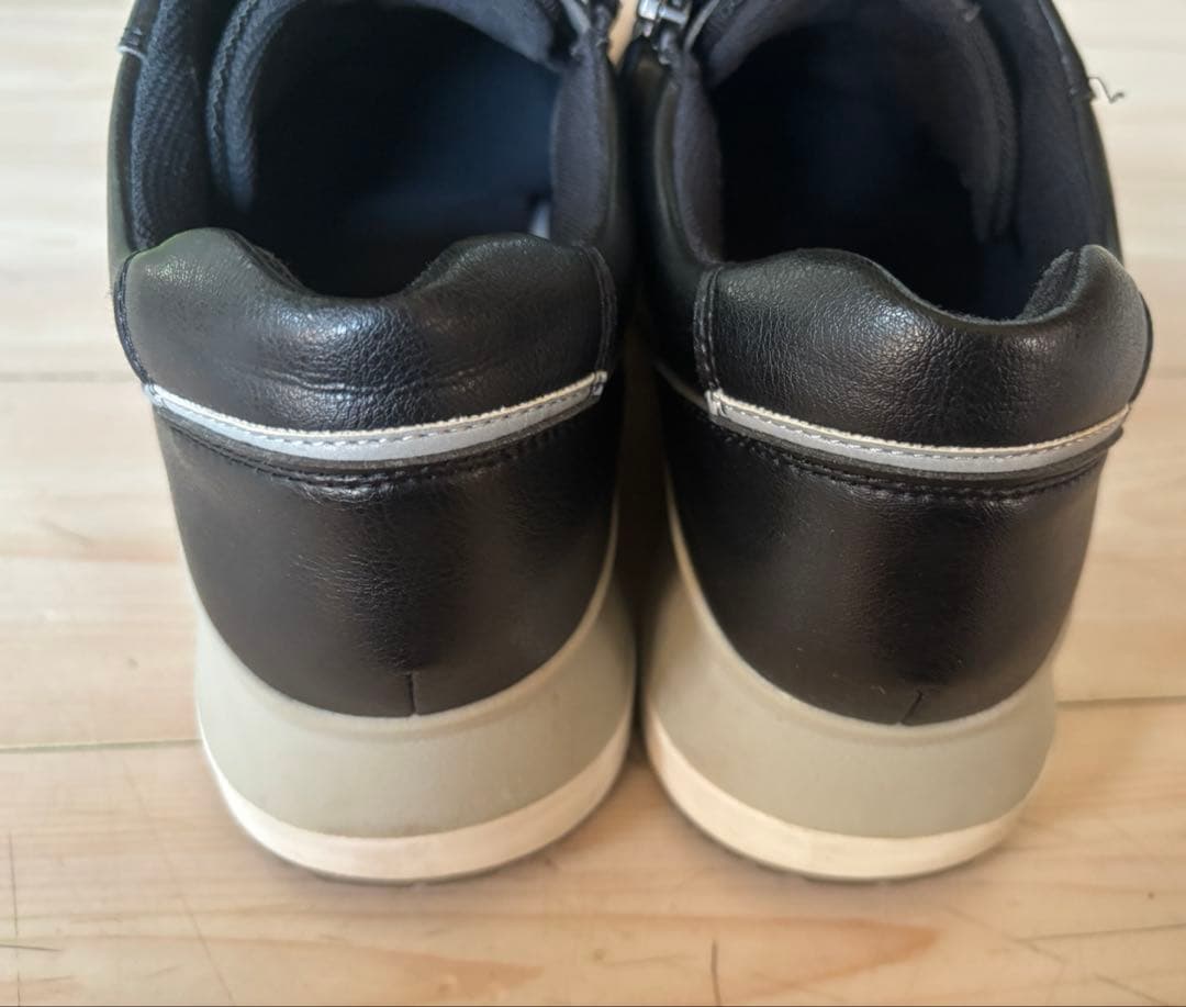 AKAISHI 163母趾楽ウォーキング 25cm ブラック