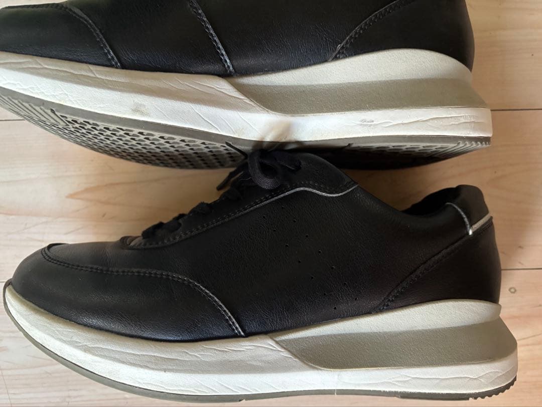 AKAISHI 163母趾楽ウォーキング 25cm ブラック