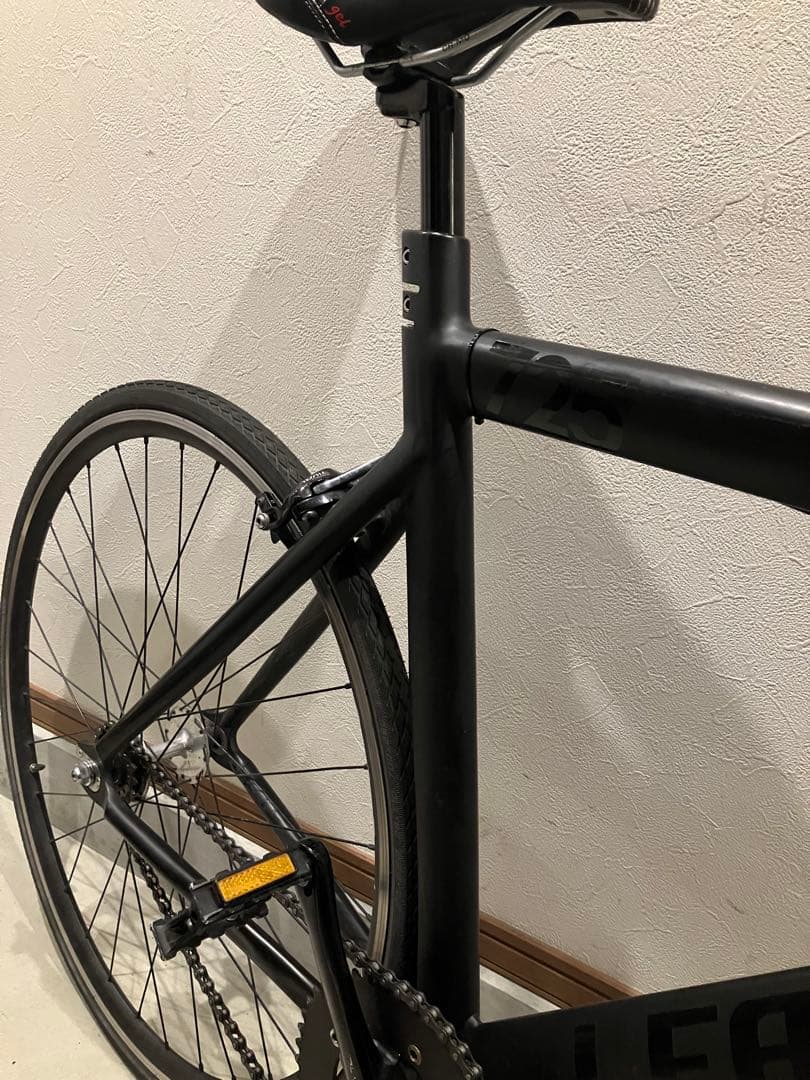 ピストLEADER 725サイズM リーダーバイク ブラック