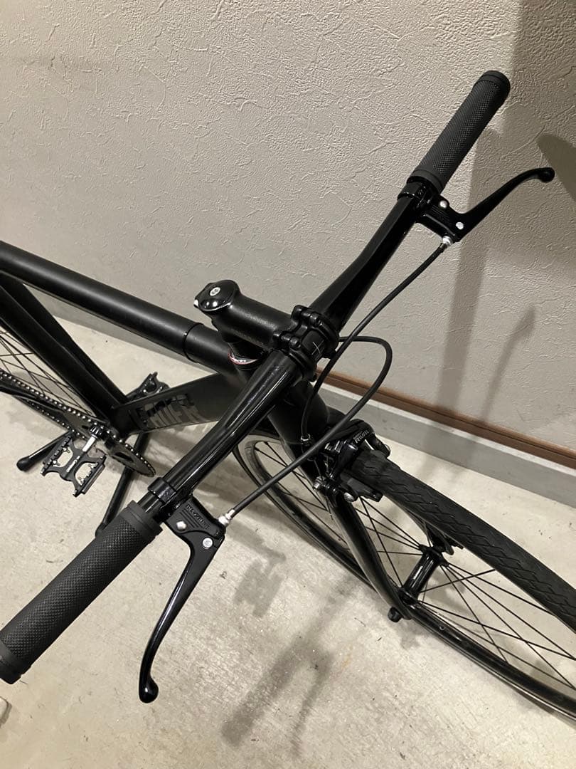 ピストLEADER 725サイズM リーダーバイク ブラック