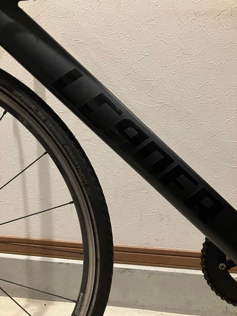 ピストLEADER 725サイズM リーダーバイク ブラック