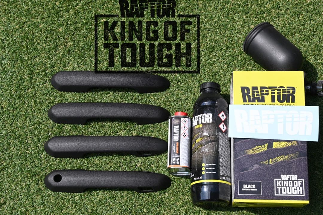 rav4 ドアハンドルカバー　ホールプロテクター　ラプターライナー　新品未使用