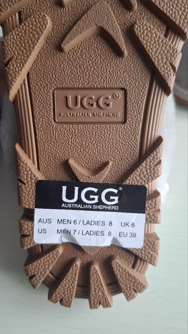 UGG AUSTRALIAN SHEPHERD ファーサンダル