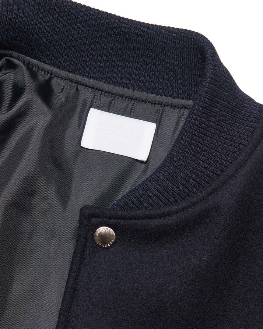 ジャケット・アウター SOPHNET. MELTON LAMBSWOOL VARSITY JACKET