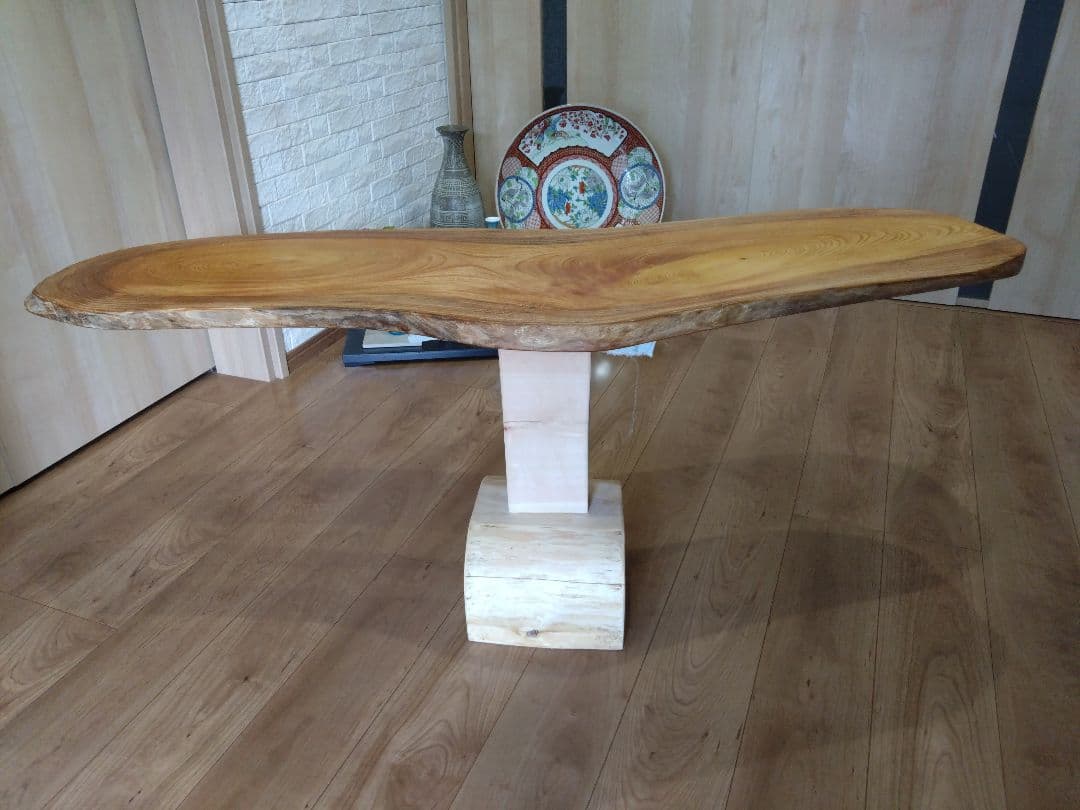 欅の一枚板　ケヤキ　値下げ❕無垢材　テーブル、ベンチ、お店の看板等にいいですよ