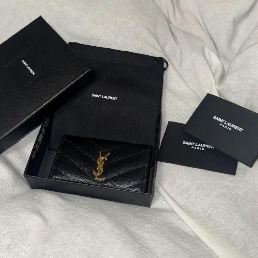SAINT LAURENT ブラック キーケース