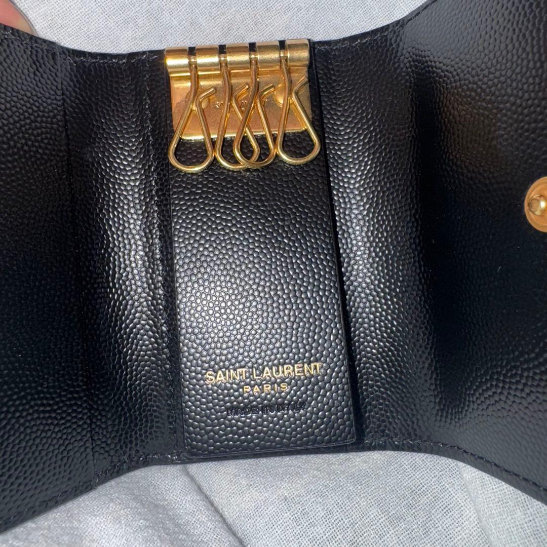 SAINT LAURENT ブラック キーケース